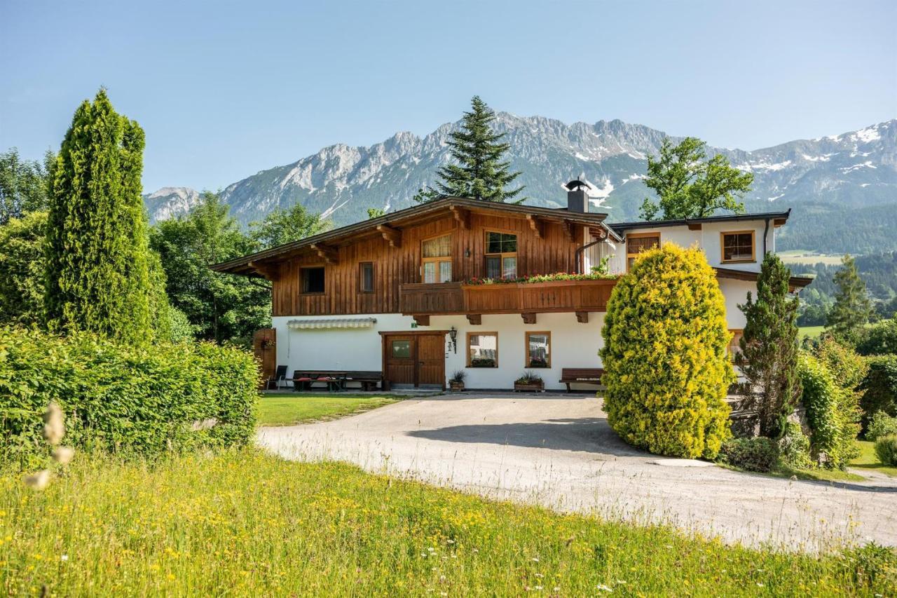 Ferienwohnungen Salvenmoser Johanna Scheffau am Wilden Kaiser Esterno foto