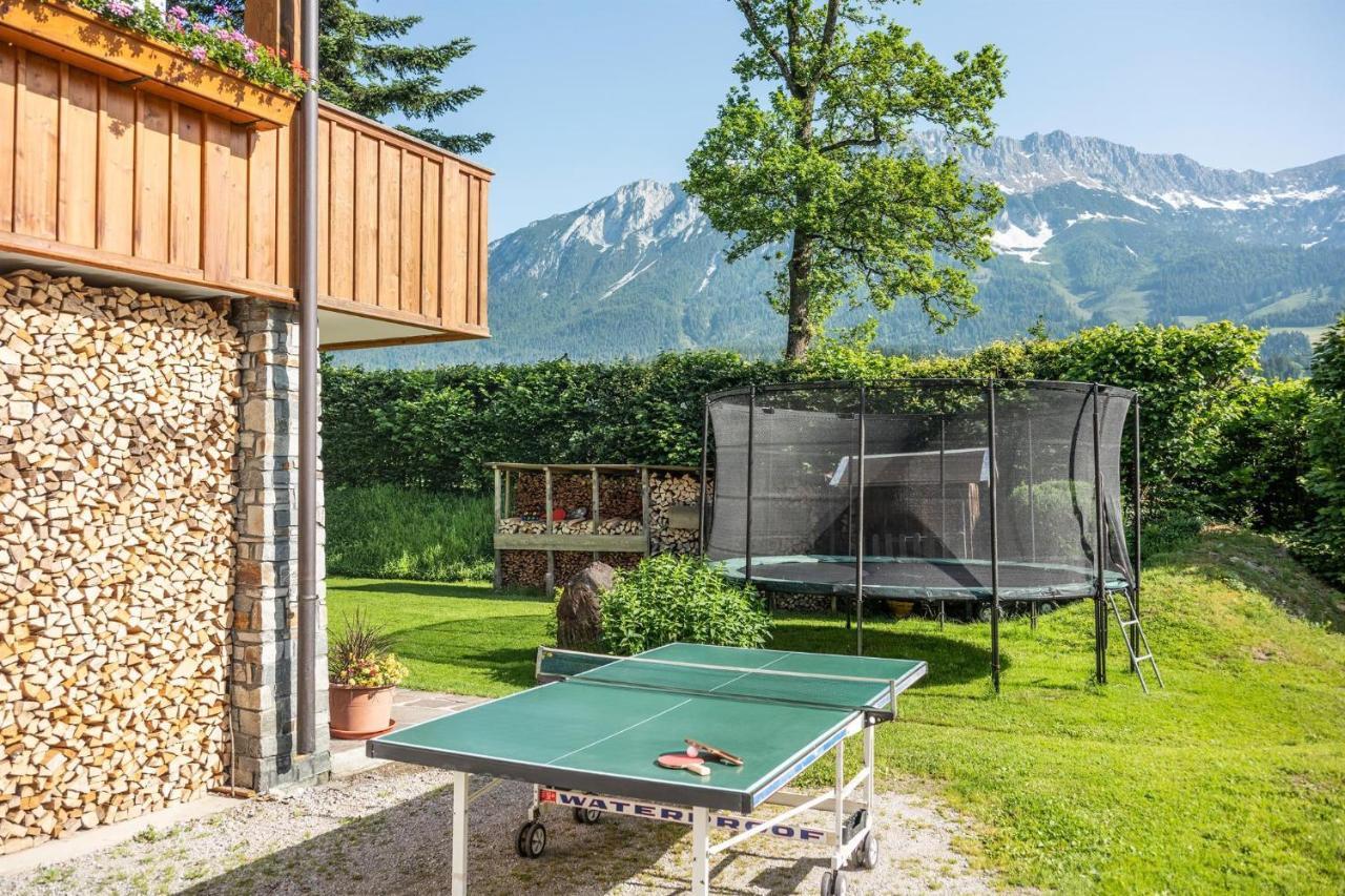 Ferienwohnungen Salvenmoser Johanna Scheffau am Wilden Kaiser Esterno foto