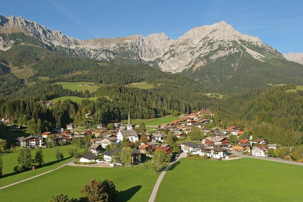 Ferienwohnungen Salvenmoser Johanna Scheffau am Wilden Kaiser Esterno foto