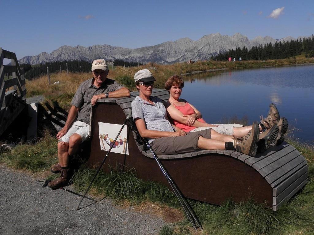 Ferienwohnungen Salvenmoser Johanna Scheffau am Wilden Kaiser Esterno foto