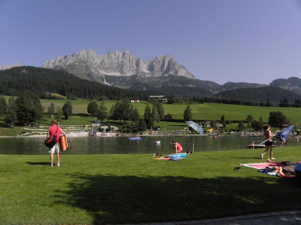 Ferienwohnungen Salvenmoser Johanna Scheffau am Wilden Kaiser Esterno foto