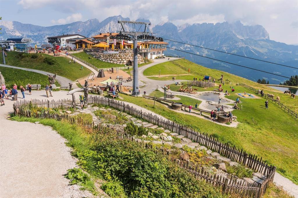 Ferienwohnungen Salvenmoser Johanna Scheffau am Wilden Kaiser Esterno foto