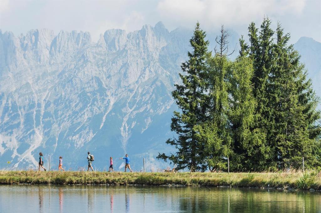 Ferienwohnungen Salvenmoser Johanna Scheffau am Wilden Kaiser Esterno foto